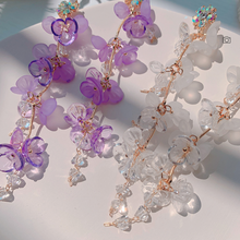 画像をギャラリービューアに読み込む, 【lei lavender pierce】 レイ ラベンダー ピアス