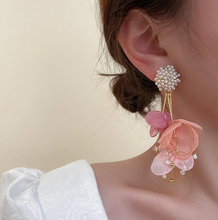 画像をギャラリービューアに読み込む, 【Bougainvillea chiffon pierce】 ブーゲンビリア シフォン ピアス