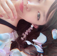 画像をギャラリービューアに読み込む, 【lei lavender pierce】 レイ ラベンダー ピアス